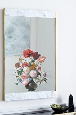 Removable Window Decal - Painted Flowers in Vase